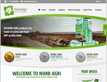 Tablet Screenshot of nordagri.com